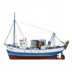 Artesania Latina 20100 Trawler Mare Nostrum. Byggest Skala 1:35