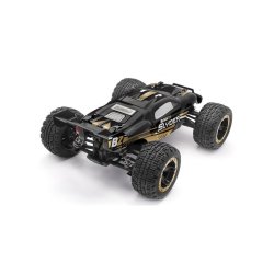 Blackzon 540103 RC Slyder 4WD elektrisk Monster Truck guld skala 1:16