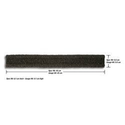 Noch HO 50510 PROFI ballast gr lngde 45,0 cm. 10 styk