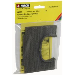 Noch 34800 spor N tunnelportal til 2 spor 14 x 10,5 cm.