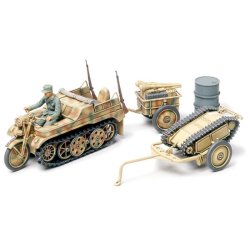 Tamiya 32502 KETTENKRAFTRAD m/INFANTERIVOGN OG GOLIAT SPRNGNINGSKRETJ skala 1:48 byggest