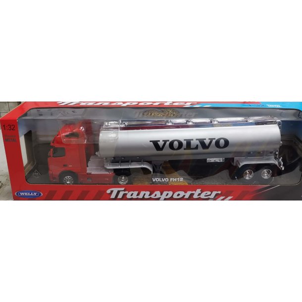 WELLY 32632W Volvo FH12 med tanktrailer VOLVO skala 1:32