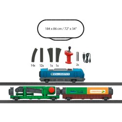 Mrklin 29349 my world startst "Container Logistics" med lyd. Nyhed 2025