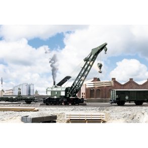 M�rklin 49570 DB Dampkran Ardelt 57t med DCC MFX+ med lyd og r�gindsats. 