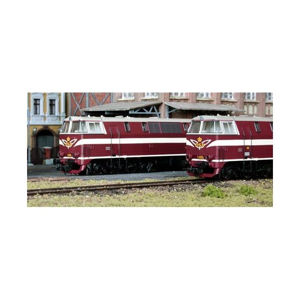 Hobbytrade 151426 DSB MZ diesellok 1426 til analog j�vnstr�ms drift.