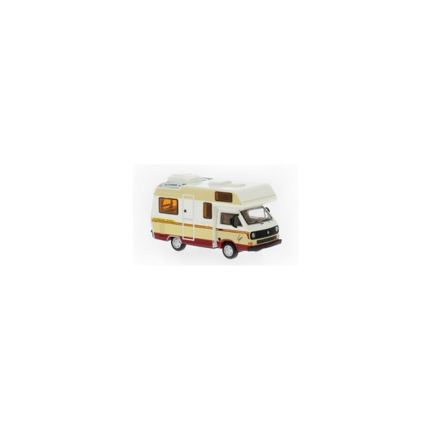 Brekina HO 33976 VW T3 Gipsy Camper fra Karmann rgang 1983. Nyhed 2025