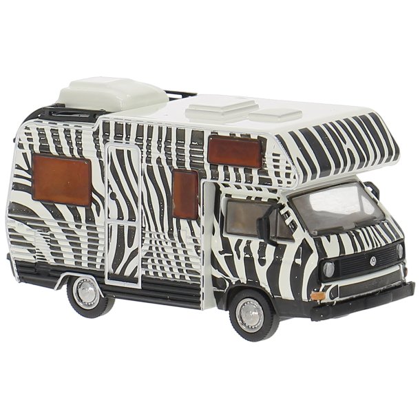 Brekina HO 33978 VW T3 "Gipsy" autocamper fra Karmann "Safari" rgang 1983. Nyhed 2025