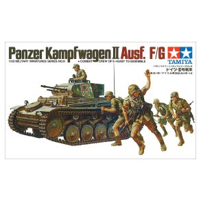 Tamiya 35009 TYSK PANZERKAMPFWAGEN II skala 1:35