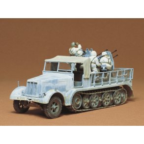 Tamiya 35050 TYSK 8ton SEMI TRACK 20mm FLAKVIERLING Sd.Kfz. 7/1 skala 1:35