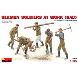 MiniArt 35065 TYSKE SOLDATER I ARBEJDE bygges�t skala 1:35