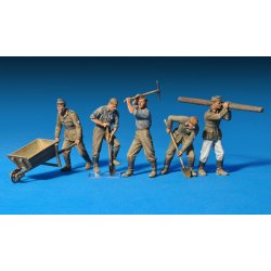 MiniArt 35065 TYSKE SOLDATER I ARBEJDE bygges�t skala 1:35