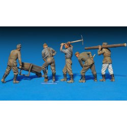 MiniArt 35065 TYSKE SOLDATER I ARBEJDE bygges�t skala 1:35