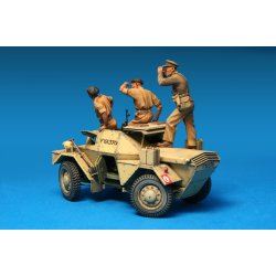 MiniArt 35067 DINGO Mk.1b BRITISK SPEJDERBIL med BES�TNING bygges�t skala 1:35