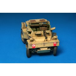 MiniArt 35067 DINGO Mk.1b BRITISK SPEJDERBIL med BES�TNING bygges�t skala 1:35