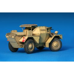 MiniArt 35067 DINGO Mk.1b BRITISK SPEJDERBIL med BES�TNING bygges�t skala 1:35