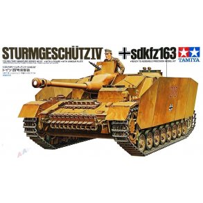 Tamiya 35087 German Sturmgeschutz IV byggest Scala 1:35  