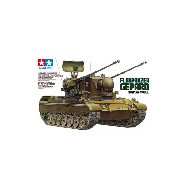 Tamiya 35099 Flakpanzer Gepard byggest Scala 1:35