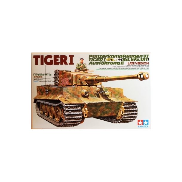 Tamiya 35146  Tiger I Late Version bygges�t Scala 1:35