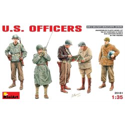 MiniArt 35161 AMERIKANSKE OFFICERER bygges�t skala 1:35