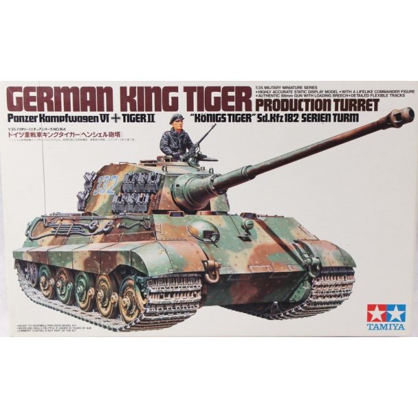 Tamiya 35164 German King Tiger Sd.Kfz. 182 Production Turret Knigstiger Serien Turm Scala 1:35 