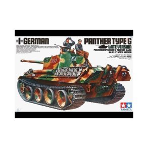 Tamiya 35176 Panther Type G Late Version Scala 1:35 byggest