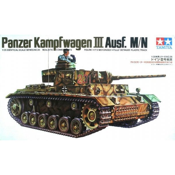 Tamiya 35181 Panzerkampfwagen IV Ausf. J Sd.Kfz. 161/2 byggest Scala 1:35  