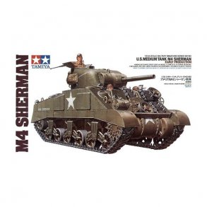 Tamiya 35190 U.S. Medium Tank M4 Sherman. Scala 1:35 bygges�t