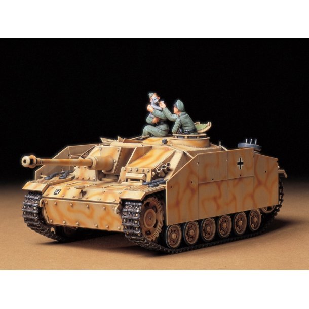 Tamiya 35197 TYSK Sturmgeschutz III Ausf.G TIDLIG VERSION skala 1:35 bygges�t
