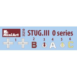 MiniArt 35210 STUG. III 0-SERIE bygges�t skala 1:35
