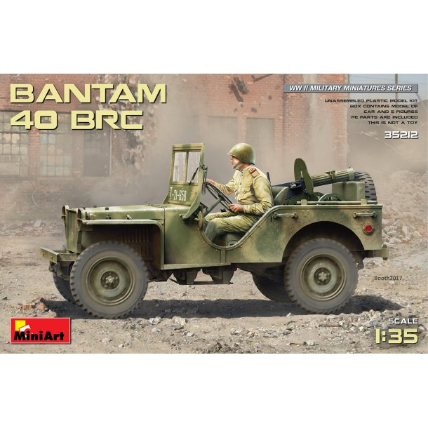 MiniArt 35212 BANTAM 40 BRC bygges�t skala 1:35