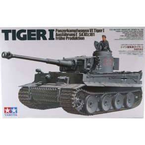 Tamiya 35216 German Tiger I Early Production Scala 1:35 bygges�t