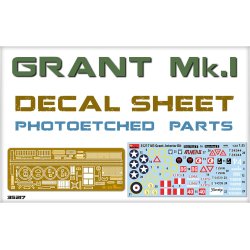 MiniArt 35217 GRANT Mk.I INTERI�RKIT bygges�t skala 1:35