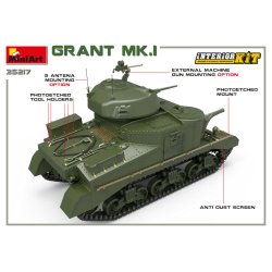 MiniArt 35217 GRANT Mk.I INTERI�RKIT bygges�t skala 1:35