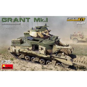 MiniArt 35217 GRANT Mk.I INTERI�RKIT bygges�t skala 1:35