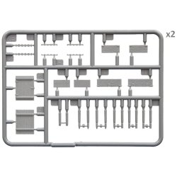 MiniArt 35261 SOVJETISKE AMMUNITIONSKASSER med GRANATER bygges�t skala 1:35