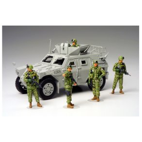 Tamiya 35276 JGSDF HUMANITRT BISTAND I IRAK skala 1:35 byggest