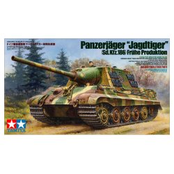 Tamiya 35295 TYSK TUNG PANSERJAGDLEDER TIDLIG PRODUKTION skala 1:35 bygges�t