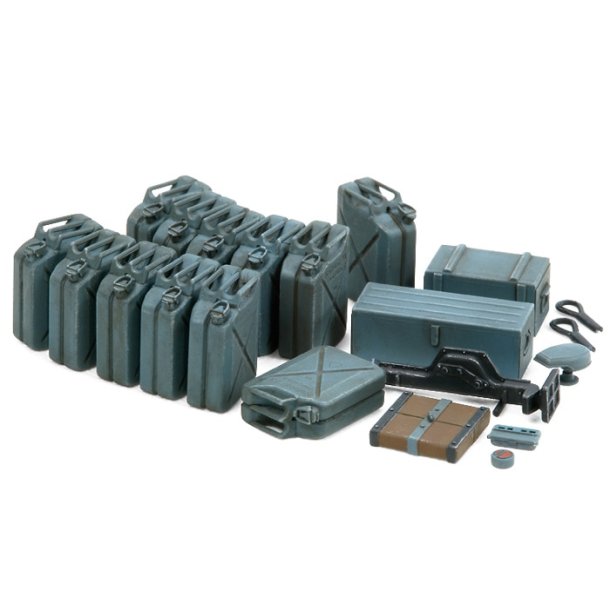 Tamiya 35315 TYSK JERRY CAN SET (TIDLIG TYPE) skala 1:35 bygges�t