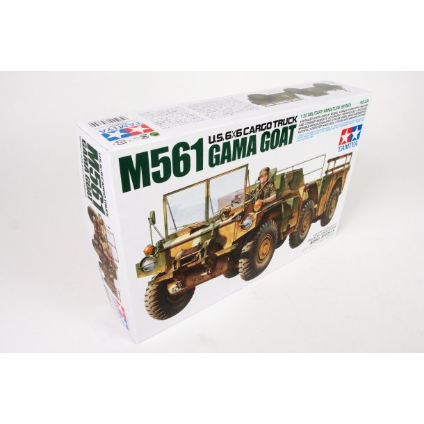 Tamiya 35330 U.S. 6X6 CARGO TRUCK M561 GAMA GOAT Scala 1:35 byggest