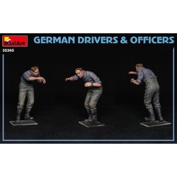 MiniArt 35345 TYSKE CHAUFF�RER OG OFFICERER skala 1:35