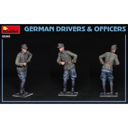 MiniArt 35345 TYSKE CHAUFF�RER OG OFFICERER skala 1:35