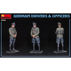 MiniArt 35345 TYSKE CHAUFF�RER OG OFFICERER skala 1:35
