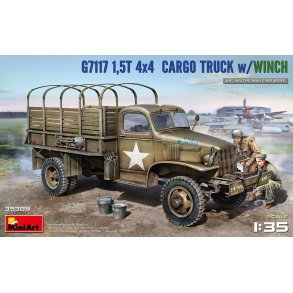 MiniArt 35389 G7117 1,5T 4�4 FRAGTVOGN med SPIL bygges�t skala 1:35