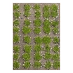 Busch HO 3551 Tufts af grs med sten forr 40 styk. Nyhed 2023