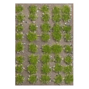 Busch HO 3551 Tufts af grs med sten forr 40 styk. Nyhed 2023