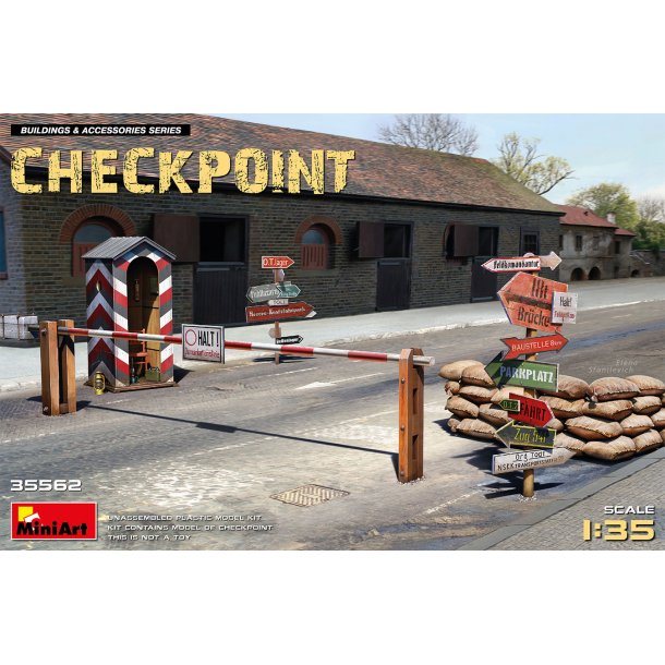 MiniArt 35562 CHECKPOINT bygges�t skala 1:35