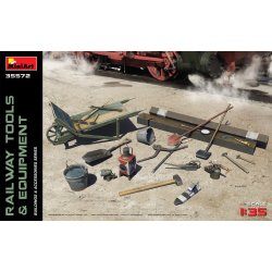 MiniArt 35572 JERNBANEV�RKT�J OG UDSTYR skala 1:35