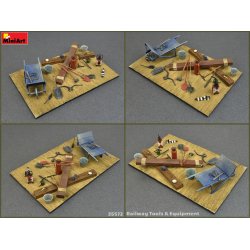 MiniArt 35572 JERNBANEV�RKT�J OG UDSTYR skala 1:35