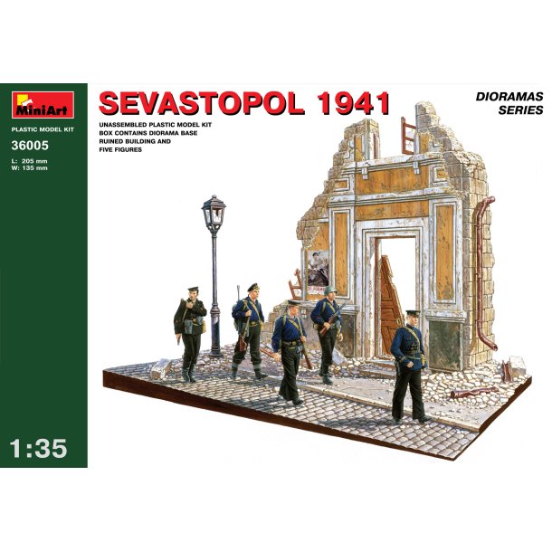 MiniArt 36005 SEVASTOPOL 1941 bygges�t skala 1:35