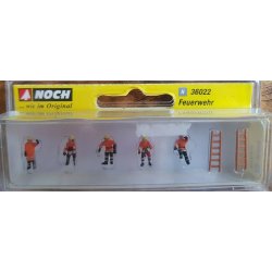 Noch 36022 spor N figur st Brandvsen i orange beskyttelsesdragter